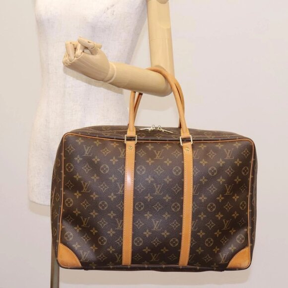 LOUIS VUITTON Monogram Sirius 45 Boston Bag LV Auth - Picture 14 of 16